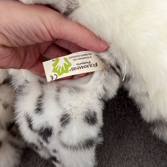 Folkmanis Snowy Owl Hand Puppet - Picture 10 of 11